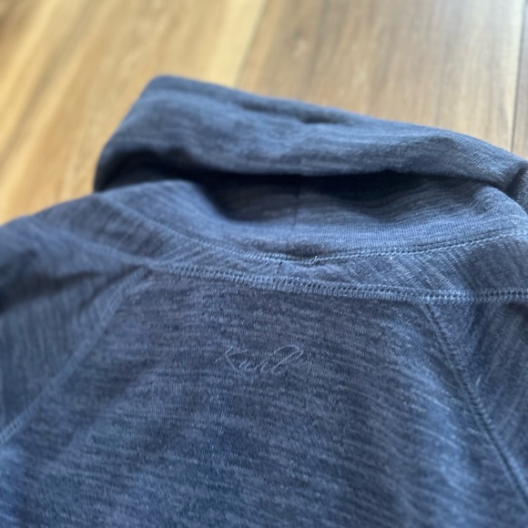 Kuhl women’s Lea Navy Cowl Neck Sweater Dress size small - Picture 6 of 6